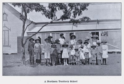 A Northern Territory School (s/v foto) av Photographer Australian