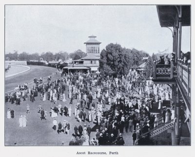 Ascot Racecourse, Perth (s/v foto) av Photographer Australian