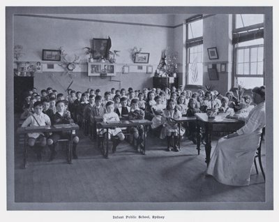 Infant Public School, Sydney (s/v foto) av Photographer Australian