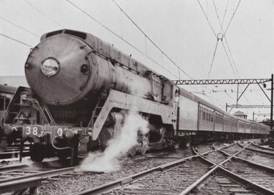Ett av de senaste loken som transporterar den berömda Sydney-Newcastle "Flyer" (s/v foto) av Photographer Australian