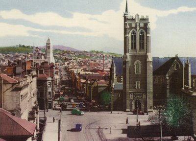 Tasmanien: Murray Street, Hobart (färgfoto) av Photographer Australian