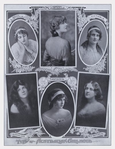 Typer av Australian Girlhood (s/v-foto) av Photographer Australian