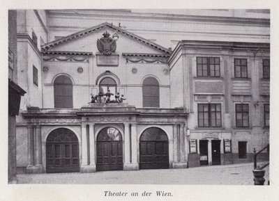Teater i Wien (s/v foto) av Austrian Photographer