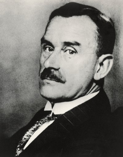 Thomas Mann (s/v foto) av Photographer Austrian
