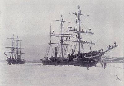 Kanada: Sealing Steamers in the Ice (s/v foto) av Photographer Canadian