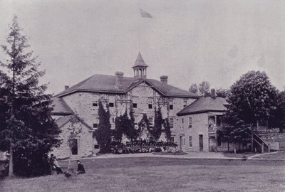 Kanada: Shingwauk och Wawanosh Home (s/v foto) av Photographer Canadian