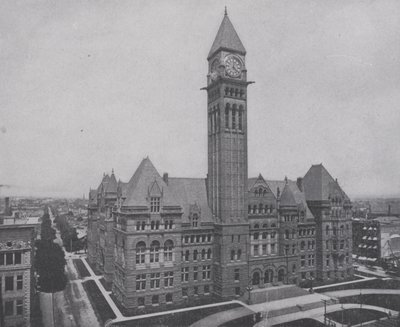 Stadshuset i Toronto (svart/vitt foto) av Photographer Canadian