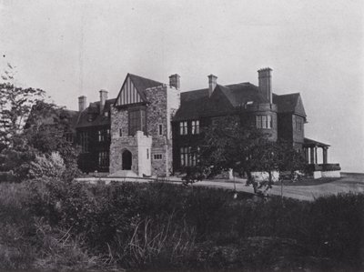 Government House, Victoria (s/v foto) av Photographer Canadian