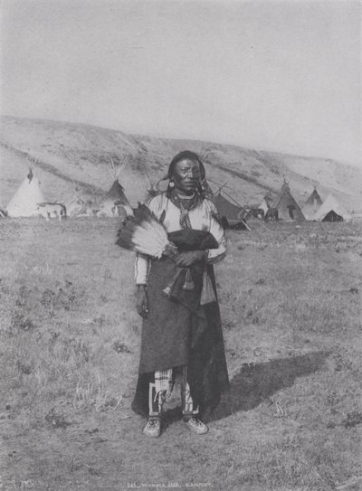 Winnipeg Jack, Blackfoot (s/v foto) av Photographer Canadian
