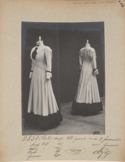 Albumsida: House of Worth, Afternoon Dress av Photographer French