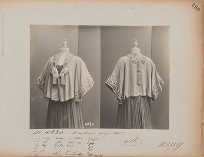 Albumsida: House of Worth, Cape av Photographer French