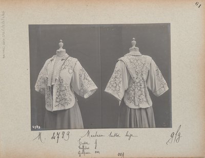 Albumsida: House of Worth, Coat av Photographer French