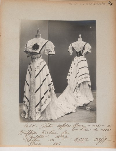 Albumside: House of Worth, Evening Dress Seed av Photographer French
