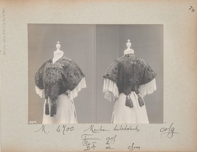 Albumsida: House of Worth, Jacket av Photographer French