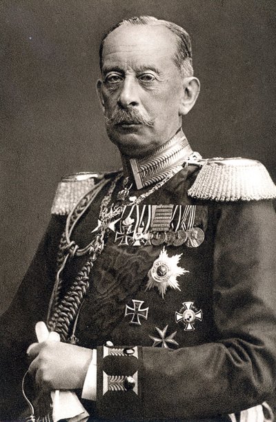 Alfred von Schlieffen (svartvitt foto) av Photographer German