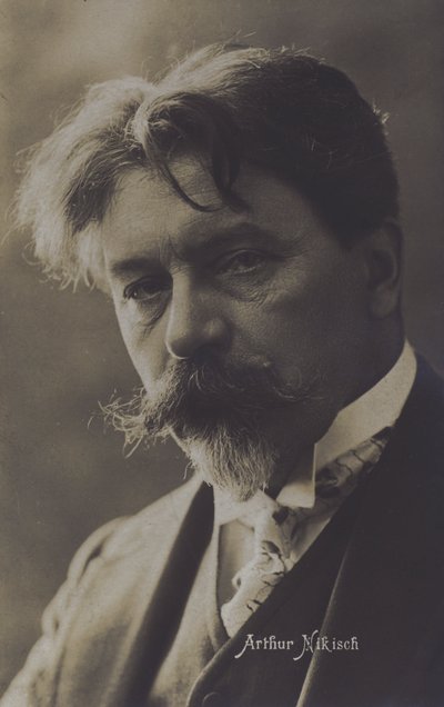 Arthur Nikisch, ungersk dirigent (s/v foto) av Photographer German