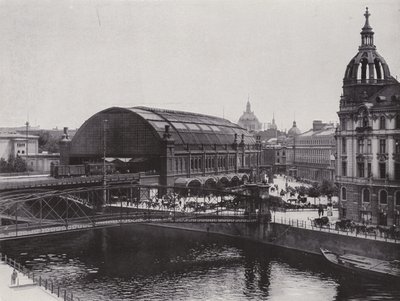 Friedrich-Strasse station (s/v foto) av Photographer German
