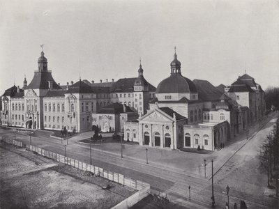 Charlottenburg, Academy of Arts and University of Music (s/v foto) av Photographer German