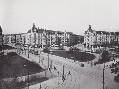Charlottenburg, Savigny-Platz (s/v foto) av Photographer German