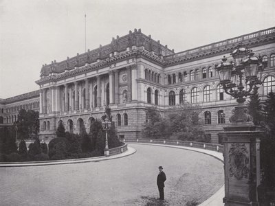 Charlottenburg, Technical University (s/v foto) av Photographer German
