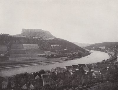 Lilienstein (s/v foto) av Photographer German