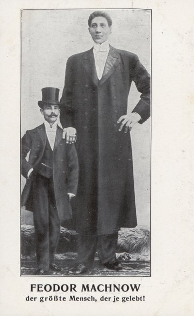 Feodor Machnow, den ryska jätten (s/v foto) av Photographer German