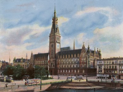 Hamburg: Stadshuset (foto) av Photographer German
