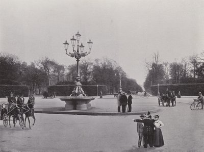 I Tiergarten, Big Star (s/v foto) av Photographer German