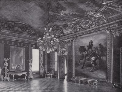 Royal Castle, The Red Eagle Room (s/v foto) av Photographer German