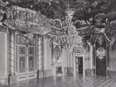 Konigliches Schloss, Thronsaal (s/v foto) av Photographer German