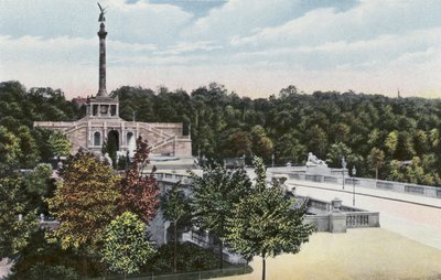 München/München: Fredsmonument med Prinzregentenstrasse (foto) av Photographer German