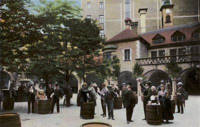 München/München: Konigl Hofbrauhaus, Hof (foto) av Photographer German