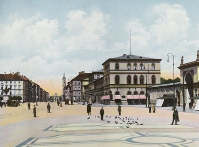 München/München: Odeonsplatz U Ludwigstrasse (foto) av Photographer German