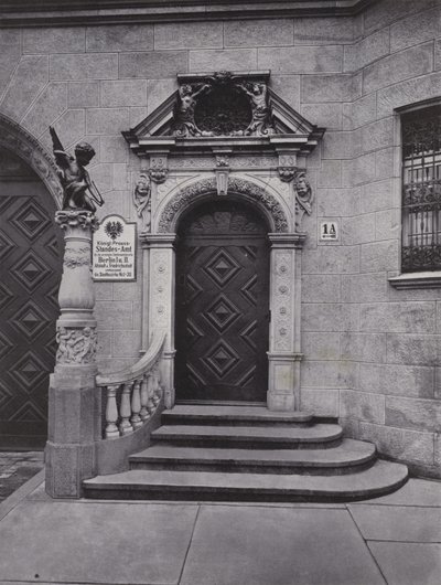 Portal från registret Berlin I och II (s/v foto) av Photographer German