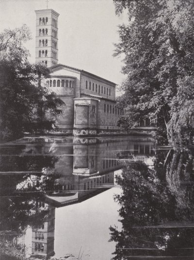 Potsdam, Friedenskirche (s/v foto) av Photographer German
