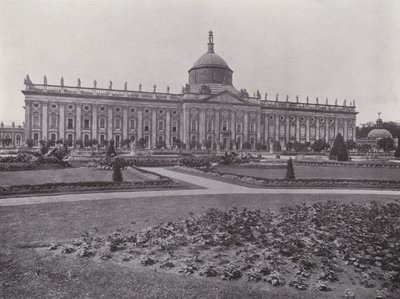 Potsdam, New Palace (s/v foto) av Photographer German