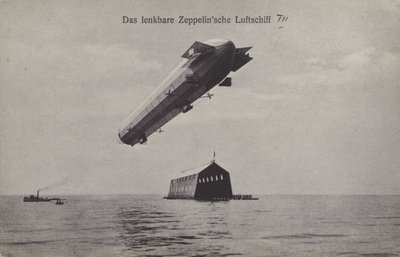 Zeppelin LZ III (s/v foto) av Photographer German
