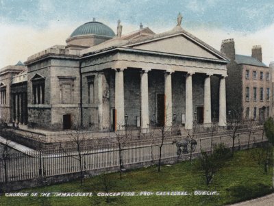 Church of the Immaculate Conception Pro-Cathedral, Dublin (färgfoto) av Photographer Irish