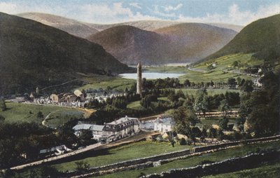 Irland: Glendalough, County Wicklow (färgat foto) av Photographer Irish