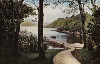 Sydirland: Garinish Island, Parknasilla, County Kerry (färgat foto) av Photographer Irish