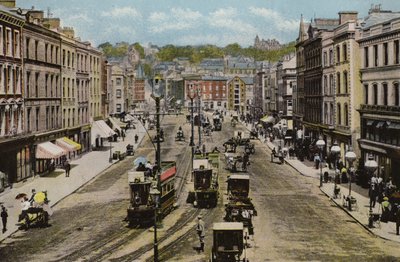 Sydirland: Patrick Street, Cork (färgat foto) av Photographer Irish