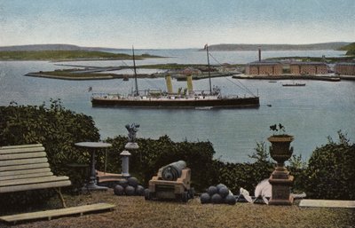 Sydirland: Queenstown Harbour, County Cork (färgat foto) av Photographer Irish