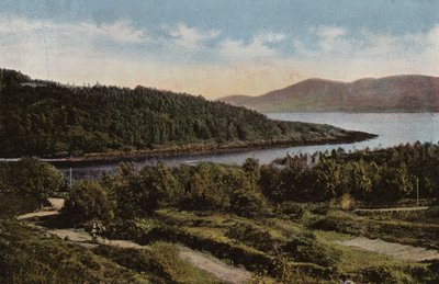 Sydirland: River Blackwater vid Kenmare, County Kerry (färgat foto) av Photographer Irish