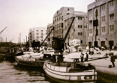 Hamnen i Kobe, Japan av Photographer Japanese