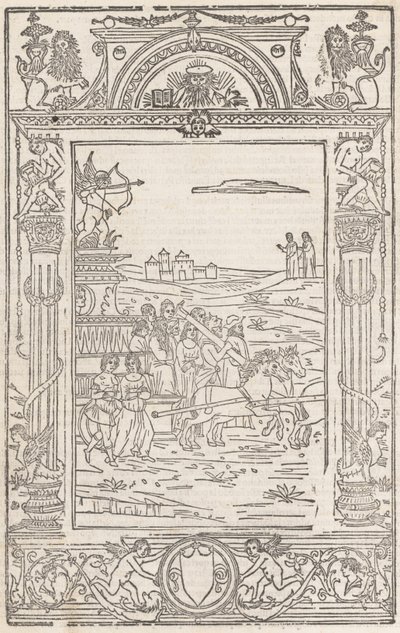 Opera..Triumphi, Sonnets, & Canzone.., 15 februari 1508. av Pico Master