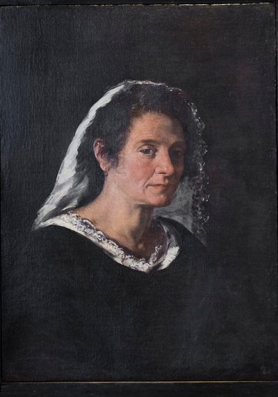 Porträtt av en kvinna av Pier Francesco Mola