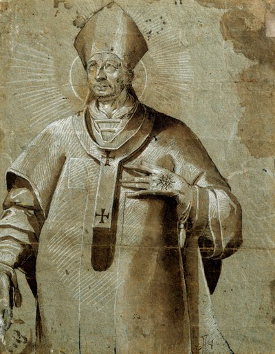 Saint Charles Borromee (Carlo Borromeo av Pier Francesco Morazzone