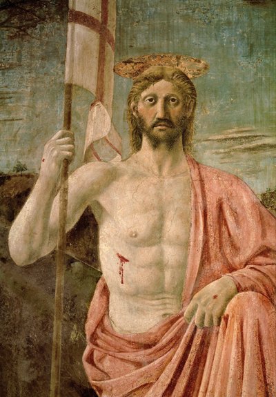 Kristus uppstånden (muralmålning) av Piero della Francesca