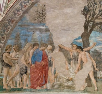 Adams död (detalj) av Piero della Francesca