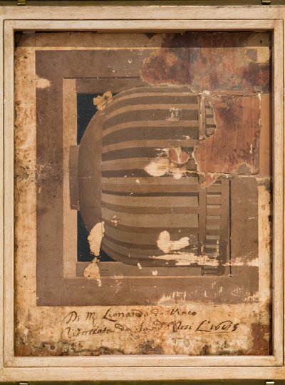 Studie av en container av Piero della Francesca